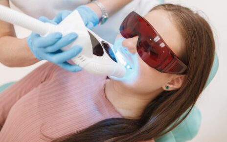 laser teeth whitening